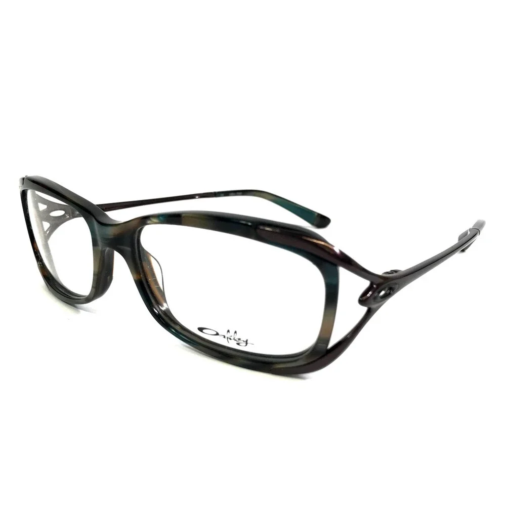 Oakley Eyeglasses Frames Exposure OX1068-0253 Abalone Brown Rectangle 53-16-124